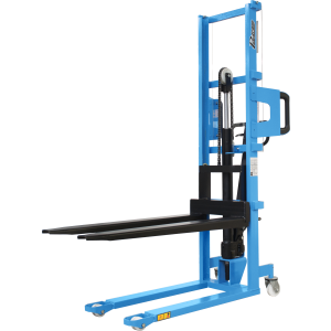 EMPILHADEIRA MANUAL PM516 - CAPACIDADE 500KGS ELEVAÇÃO 1.600MM - ANTIGA LM516