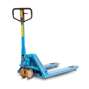 TRANSPALETE MANUAL TM2500 - CAPACIDADE 2.500KGS - RODAS SIMPLES POLIURETANO
